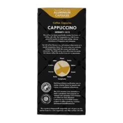 Gran Maestro Italiano - Cappuccino - 20 Cups -Koffie Winkel cw211637 gmi capsules 20st beyers cappuccino back