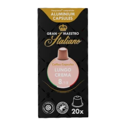 Gran Maestro Italiano - Lungo Crema - 20 Cups