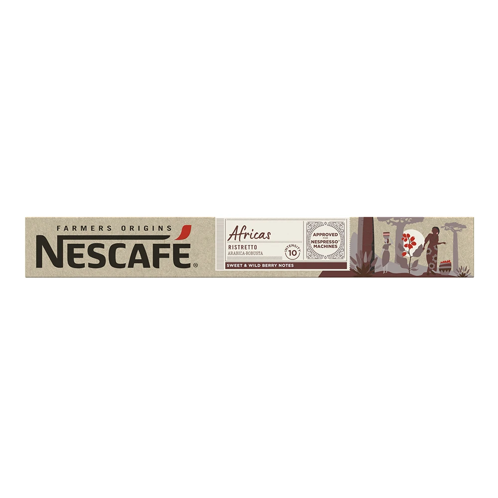 Nescafé Farmers Origins - Africa Ristretto - 10 Cups 1 Nescafé Farmers Origins - Africa Ristretto - 10 Cups