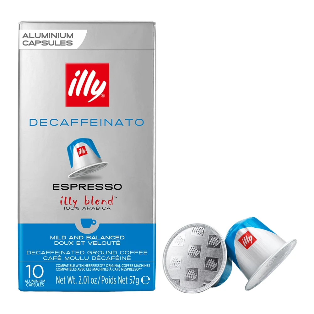 Illy - Decaffeinato - 10 Cups 2 Illy - Decaffeinato - 10 Cups - Afbeelding 2
