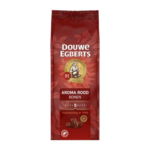 Douwe Egberts Aroma Rood Koffiebonen 500 Gram 2 Douwe Egberts Aroma Rood Koffiebonen 500 Gram - Afbeelding 2