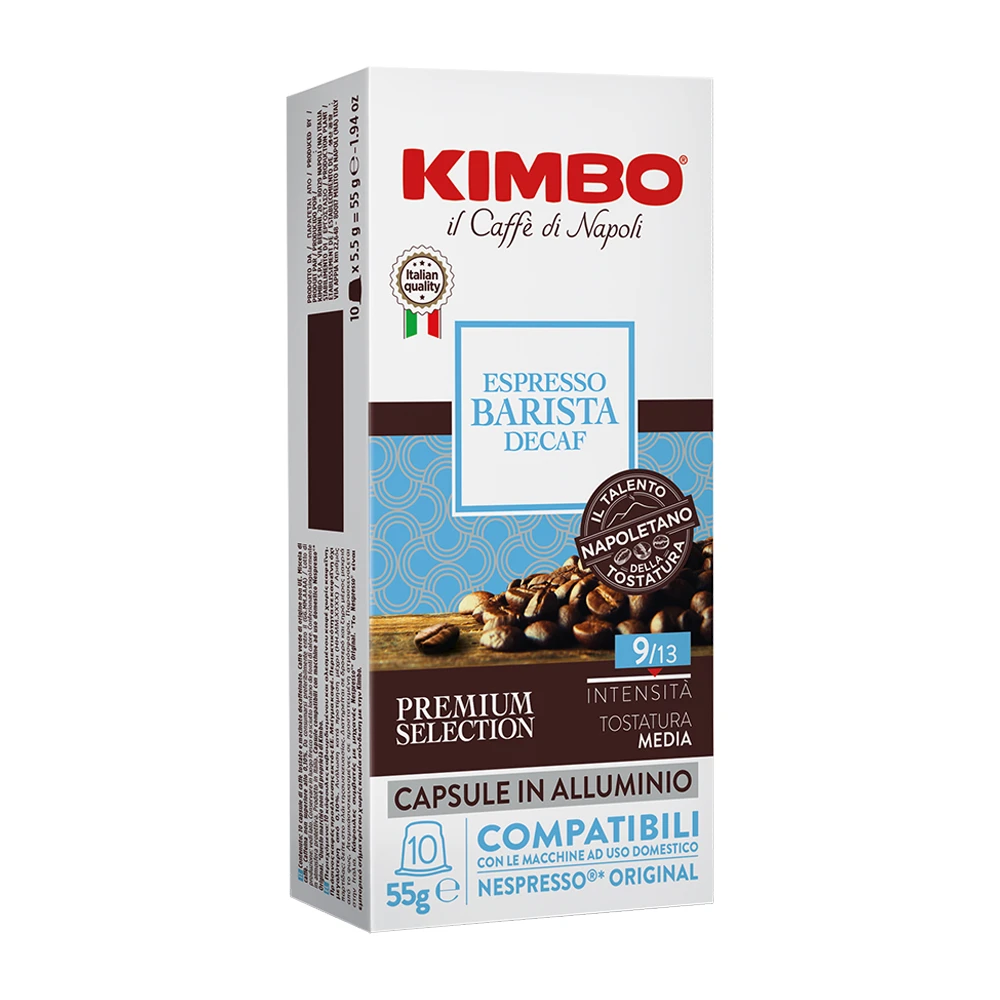 Kimbo Espresso Barista Decaf - 10 Cups 1 Kimbo Espresso Barista Decaf - 10 Cups