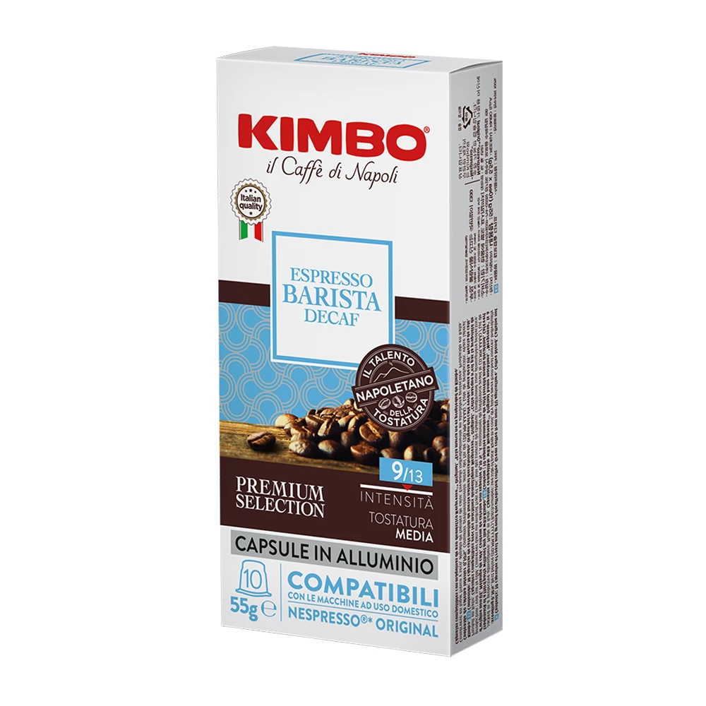 Kimbo Espresso Barista Decaf - 10 Cups 2 Kimbo Espresso Barista Decaf - 10 Cups - Afbeelding 2