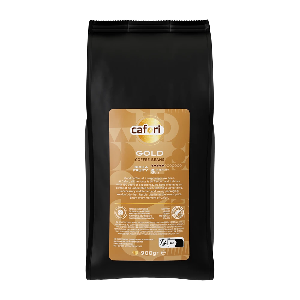 Cafori Gold – Koffiebonen 3 Cafori Gold – Koffiebonen - Afbeelding 3