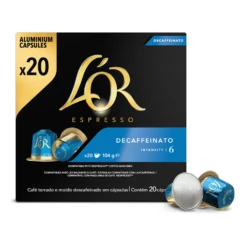 L'OR Espresso - Decaffeinato - 20 Cups