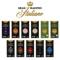 Gran Maestro Italiano - Lungo Crema - 20 Cups -Koffie Winkel familie gmi ncc 1