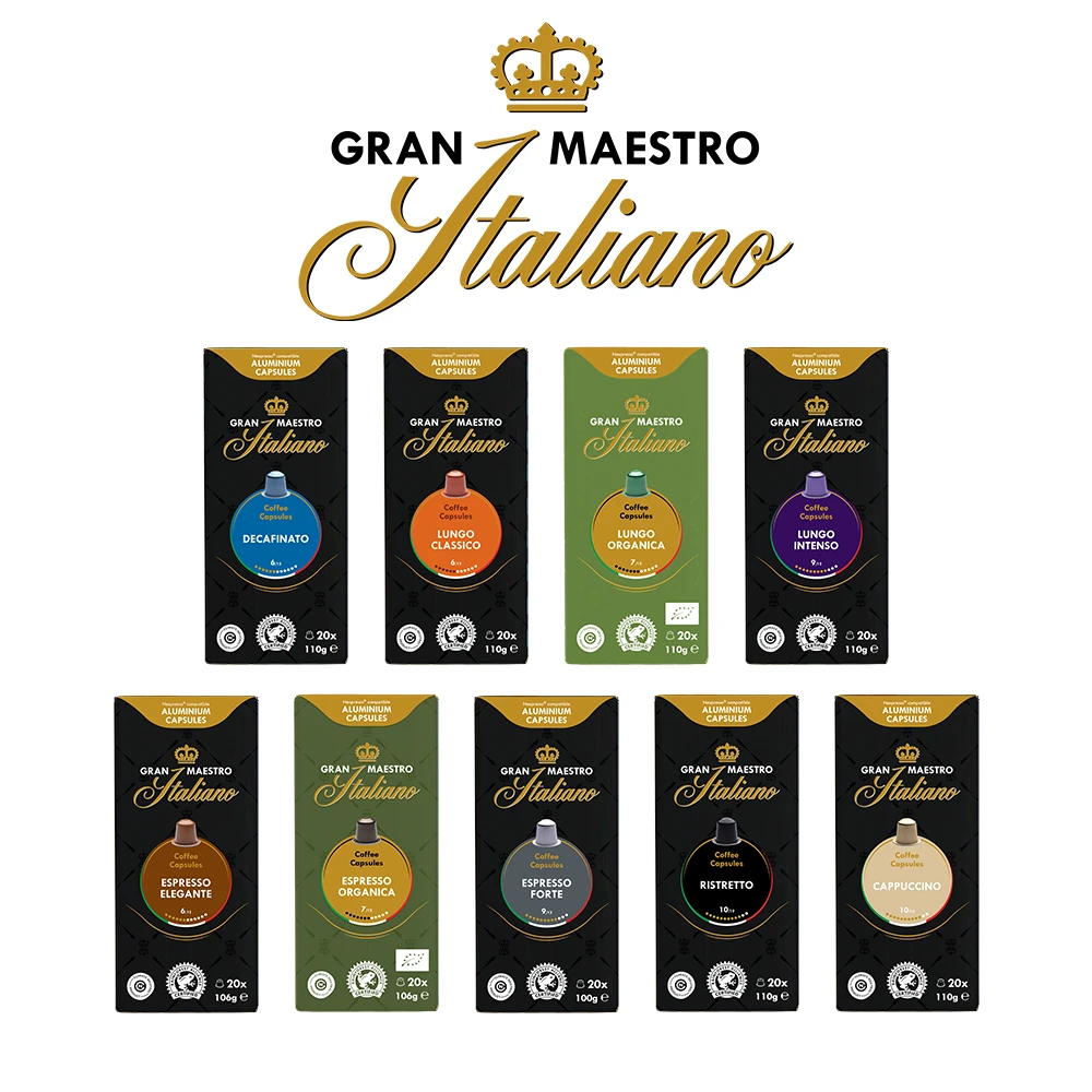 Gran Maestro Italiano - Lungo Classico - 20 Cups 6 Gran Maestro Italiano - Lungo Classico - 20 Cups - Afbeelding 6