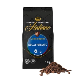 Gran Maestro Italiano Decaffeinato - Koffiebonen 1 KG