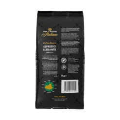 Gran Maestro Italiano Espresso Elegante - Koffiebonen 1 KG -Koffie Winkel gmi bonen 1000gr ucc espresso elegante back png