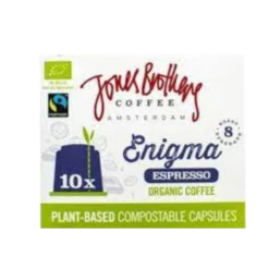 Jones Brothers Enigma Espresso Voor Nespresso® Compostable Koffiecups