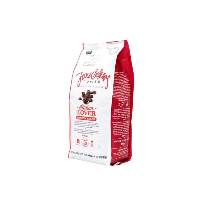 Jones Brothers Italian Lover Koffiebonen 1 Jones Brothers Italian Lover Koffiebonen