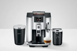 JURA E8 Chrome (EB) Met €49 Gratis Koffie 10 JURA E8 Chrome (EB) Met €49 Gratis Koffie -Koffie Winkel jura e8 chrome koffiemachine accessoires 753b3e58 6970 49f3 8276 4bdff106095d