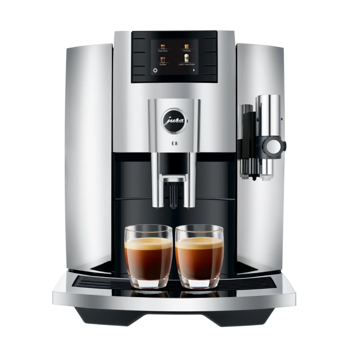 JURA E8 Chrome (EB) Met €49 Gratis Koffie 1 JURA E8 Chrome (EB) Met €49 Gratis Koffie