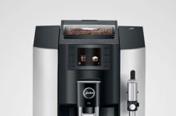 JURA E8 Platin (EB) Met €49 Gratis Koffie -Koffie Winkel jura e8 eb platin koffiemachine display