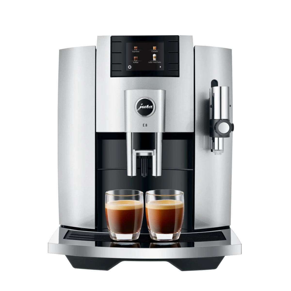 JURA E8 Moonlight Silver (EB) Met €49 Gratis Koffie 1 JURA E8 Moonlight Silver (EB) Met €49 Gratis Koffie