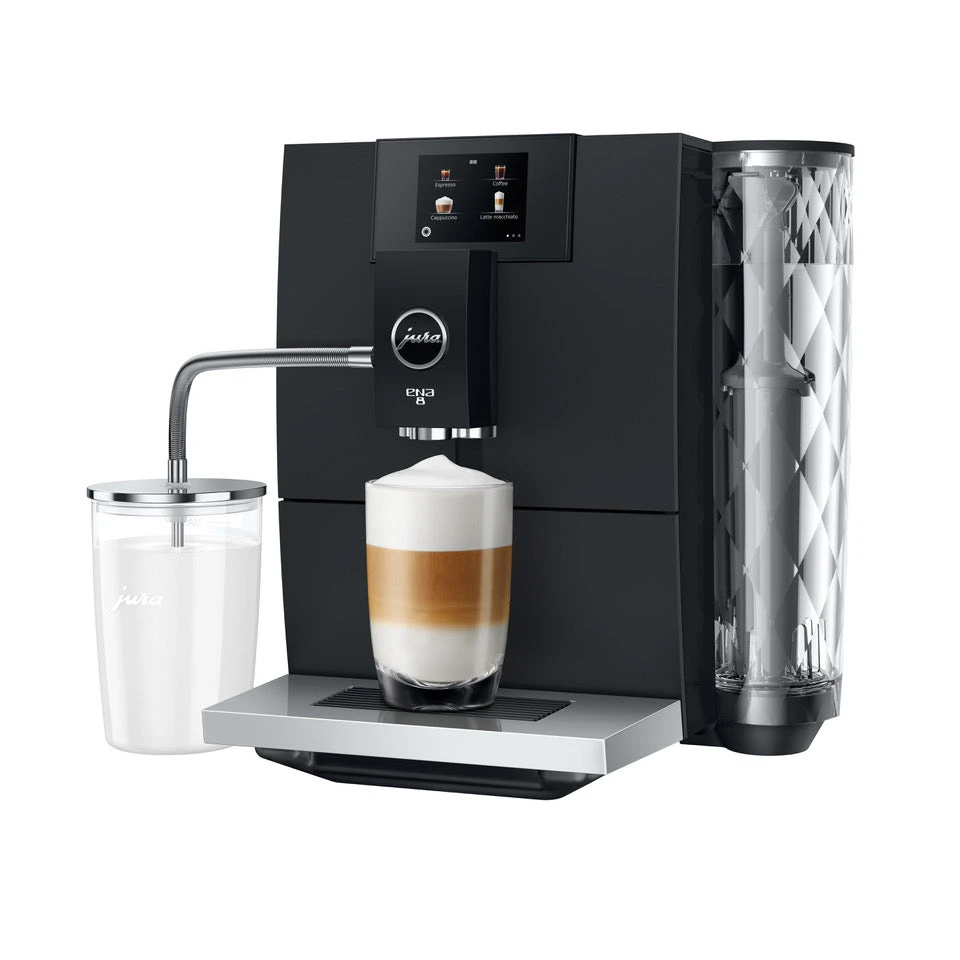 JURA ENA 8 Full Metropolitan Black (EC) Met €54 Gratis Koffie én 2+1 Jaar Extra Garantie 4 JURA ENA 8 Full Metropolitan Black (EC) Met €54 Gratis Koffie én 2+1 Jaar Extra Garantie - Afbeelding 4