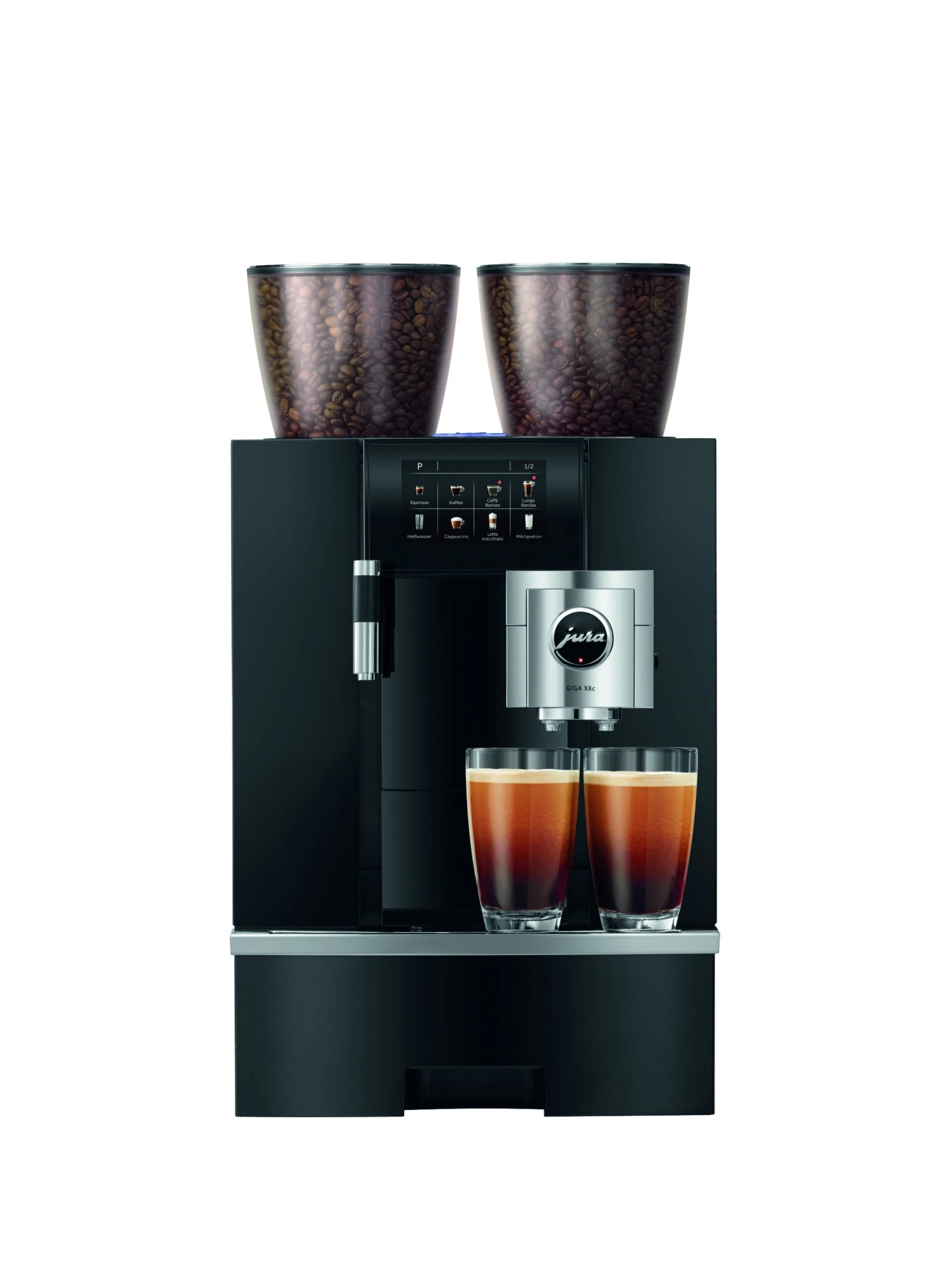 JURA GIGA X8c (EB) Met Gratis Installatie, Tasting En Koffie 1 JURA GIGA X8c (EB) Met Gratis Installatie, Tasting En Koffie