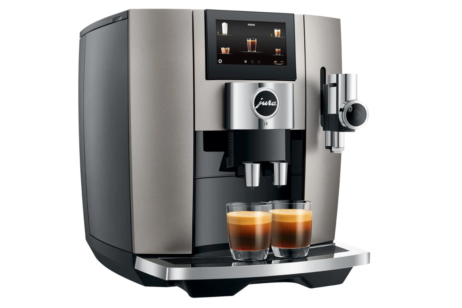JURA J8 Midnight Silver (EA) Met €78 Gratis Koffie én 2+1 Jaar Extra Garantie 5 JURA J8 Midnight Silver (EA) Met €78 Gratis Koffie én 2+1 Jaar Extra Garantie - Afbeelding 5