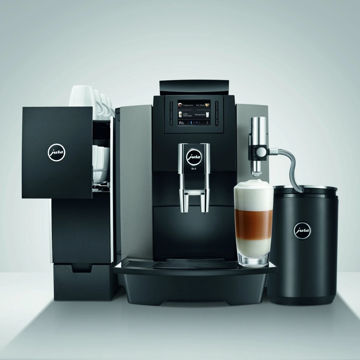 JURA WE8 Chrome (EA) Met €78 Gratis Koffie 3 JURA WE8 Chrome (EA) Met €78 Gratis Koffie - Afbeelding 3