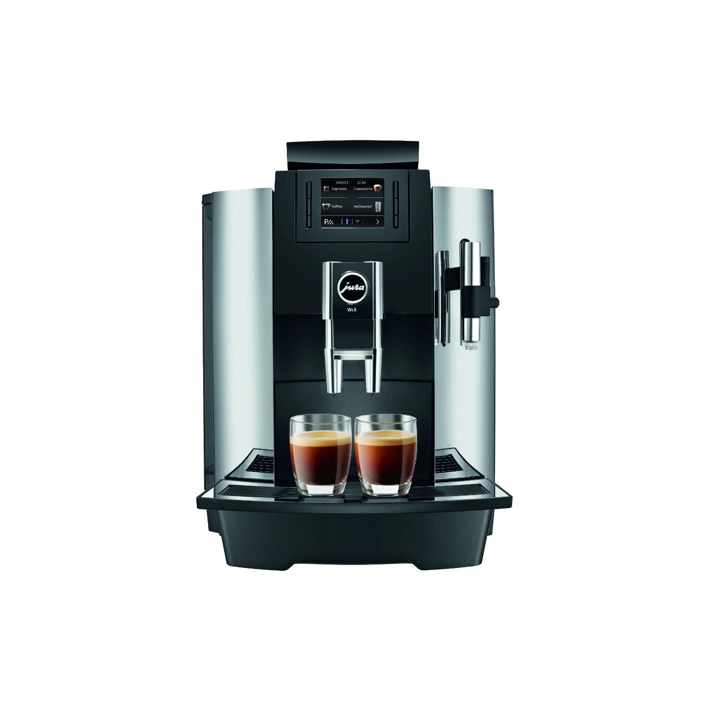 JURA WE8 Chrome (EA) Met €78 Gratis Koffie 1 JURA WE8 Chrome (EA) Met €78 Gratis Koffie