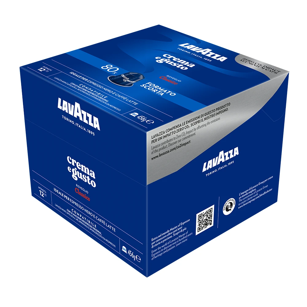 Lavazza Crema E Gusto - 80 Koffiecups 2 Lavazza Crema E Gusto - 80 Koffiecups - Afbeelding 2