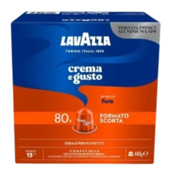 Lavazza Crema E Gusto Forte Espresso Capsules Voor Nespresso® 1 Lavazza Crema E Gusto Forte Espresso Capsules Voor Nespresso®