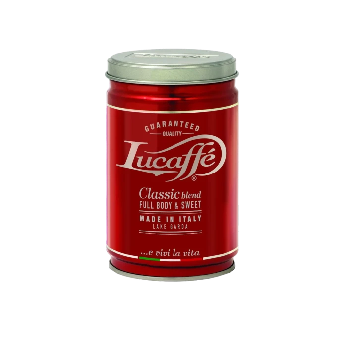Lucaffé Classic Gemalen Koffie 250 G. 1 Lucaffé Classic Gemalen Koffie 250 G.