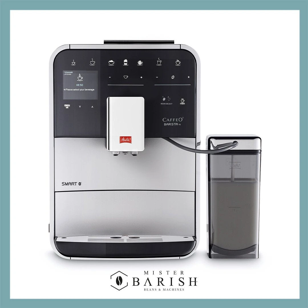 Melitta Barista TS Smart - Zilver Zwart - F850-101 Met €49 Gratis Koffie 3 Melitta Barista TS Smart - Zilver Zwart - F850-101 Met €49 Gratis Koffie - Afbeelding 3
