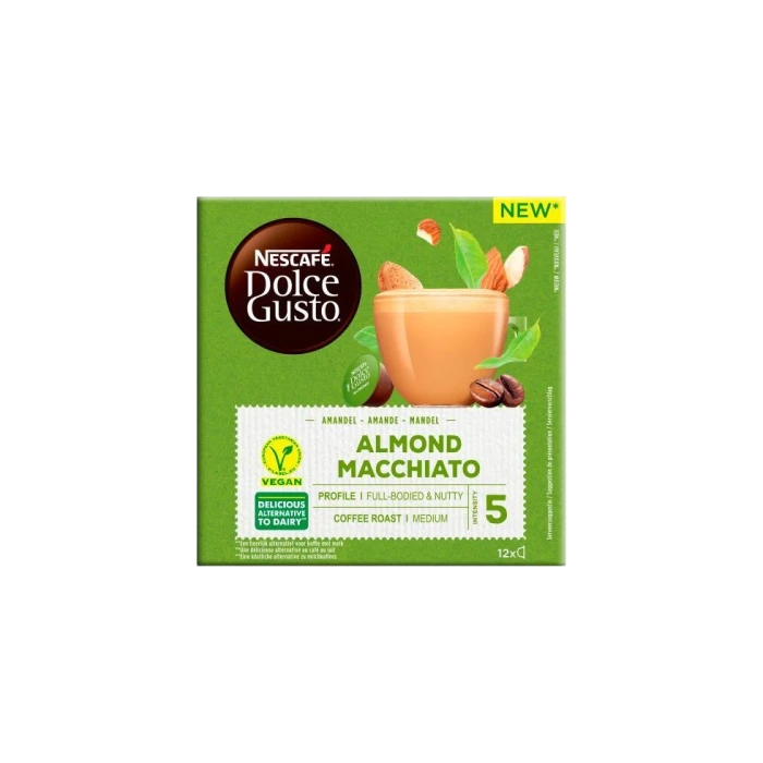 Nescafe Dolce Gusto Almond Macchiato VEGAN 1 Nescafe Dolce Gusto Almond Macchiato VEGAN