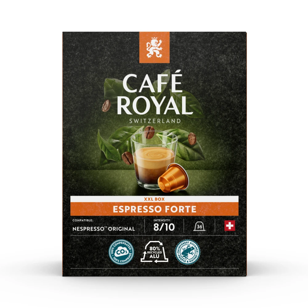 Café Royal - Espresso Forte - 36 Cups 1 Café Royal - Espresso Forte - 36 Cups