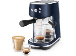 Sage Bambino - Damson Blue 12 Sage Bambino - Damson Blue -Koffie Winkel sage bambino damson blue espresso machine koffiedranken