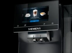 Siemens EQ.700 Classic - Piano Black - TP703R09 Met €49 Gratis Koffie -Koffie Winkel siemens TP703R09 koffiemachine front piano black