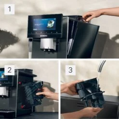 Siemens EQ.900 - Zwart - TQ903R09 Met €49 Gratis Koffie -Koffie Winkel siemens eq900 TQ903R09 koffiemachine waterreservoir zetgroep