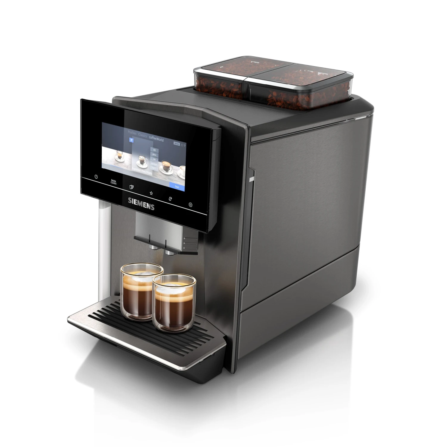 Siemens EQ.900 Dual Bean - Dark Inox - TQ907R05 Met €49 Gratis Koffie 3 Siemens EQ.900 Dual Bean - Dark Inox - TQ907R05 Met €49 Gratis Koffie - Afbeelding 3